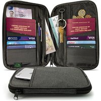 Zip-Up Passport Holder and RFID Wallet RRP £39.99 Sale price £9.99