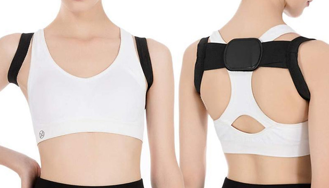 Posture Correcting Back Support Brace - 2 Colours & 5 Colours was £ now £7.99