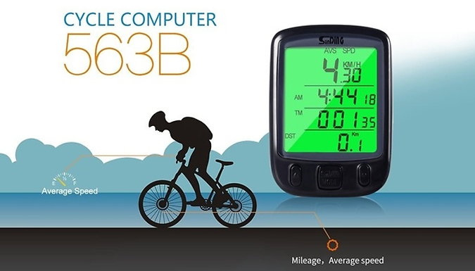 Bicycle Odometer With Backlight was £ now £15.99