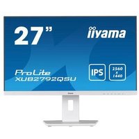 iiyama ProLite XUB2792QSU-W5 computer monitor 68.6 cm (27") 2560 x 1440 pixels Wide Quad HD LED White RRP £298.99 Sale price £190.98