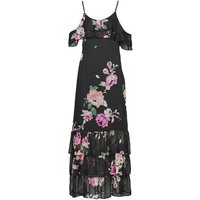 Guess  AGATHE DRESS  women's Long Dress in Black. Sizes available:S