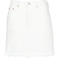 Levis  HR DECON ICONIC BF SKIRT  women's Skirt in White. Sizes available:US 28