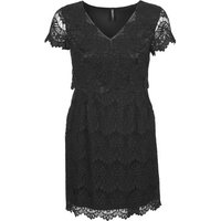 Naf Naf  LYJO  women's Dress in Black. Sizes available:UK 6