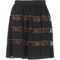 MICHAEL Michael Kors  HT/ LACE MIX  women's Skirt in Black. Sizes available:EU S RRP £174.00 Sale price £147.90