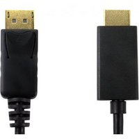 Cables Direct HDPORT-0054K-2M video cable adapter DisplayPort HDMI Black RRP £28.99 Sale price £22.11