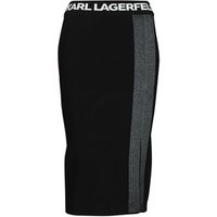 Karl Lagerfeld  LIGHTWEIGHT KNIT SKIRT  women's Skirt in Black RRP £170.00 Sale price £144.50