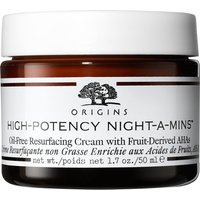 Origins High-Potency Night-A-Mins Oil-Free Resurfacing Cream with Fruit-Derived AHAs 50ml RRP £40.00 Sale price £36.00