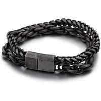 Trendy Mens Bracelet - Leto - Silver | Wowcher RRP £49.99 Sale price £13.89