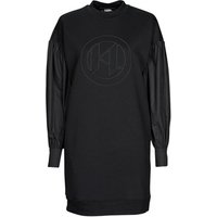Karl Lagerfeld  FABRIC MIX SWEATDRESS  women's Dress in Black RRP £213.00 Sale price £181.05