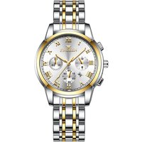 Fngeen Luxury Luminous Quartz Watch - 5 Colours - Black | Wowcher RRP £19.99 Sale price £6.99