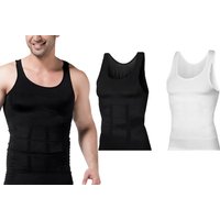 2-Pack Men'S Shapewear Vests - Black Or White | Wowcher RRP £27.99 Sale price £7.99