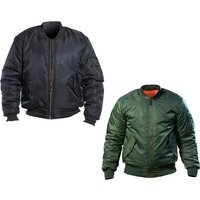 Men'S Winter Bomber Jacket - Black Or Green! | Wowcher RRP £129.99 Sale price £42.99
