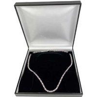 Round Cut Pink Tourmaline Necklace | Wowcher RRP £189.99 Sale price £89.99