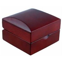 Wooden Luxury Red Earrings Box Handmade | Wowcher RRP £49.99 Sale price £15.99