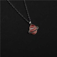 Red Earth Globe Mars Pendant Necklace | Wowcher RRP £39.99 Sale price £3.99