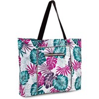 Oversized Foldable Travel Tote Bag - Pineapple
