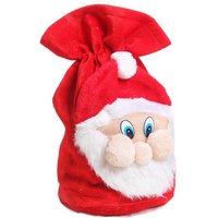 Christmas Santa Gift Bag - Black | Wowcher RRP £19.99 Sale price £4.99